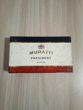 Pacchetto Sigarette Muratti President Da 50 Vintage