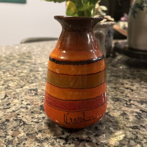 Vaso firmato verzolini - vaso,