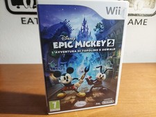 Epic Mickey 2 Wii ?????? Quasi nuovo Pulito & Testato Spedizione tracciata