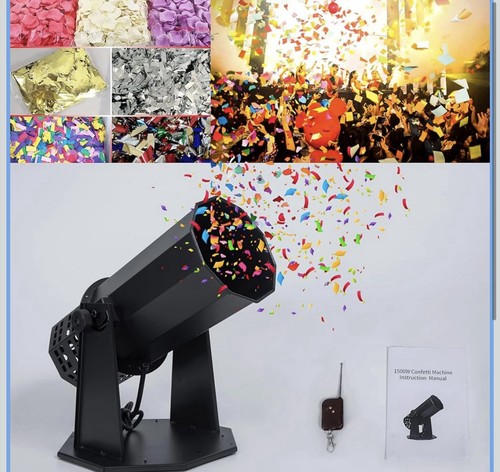 Lancia confetti elettrico tubi - elettrico,