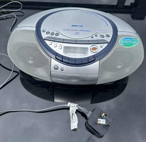 Sony cfd s35cp stereo boombox - cfd-s35cp,