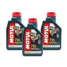 3 LITRI OLIO Lubrificante Motore 2 tempi 100% sintetico MOTUL 710 2T 03MO01