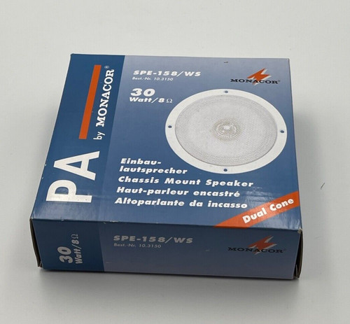 Monacor spe 158 chassis - monacor, spe-158/ws