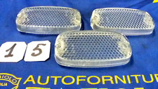 VETRINO FANALE 850-900 E- FIAT-OM 850 T-FURGONE KIT TRE VETRINI ANTERIORE BIANCO