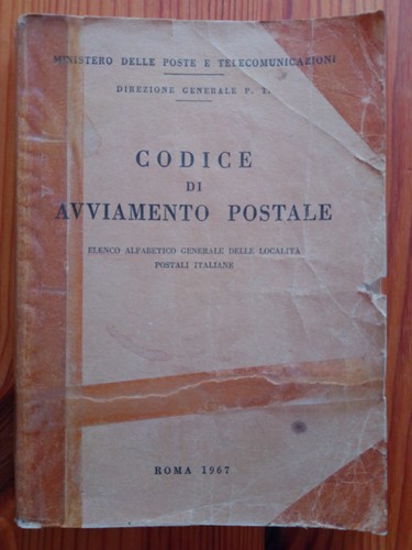 Codice avviamento postale - codice,