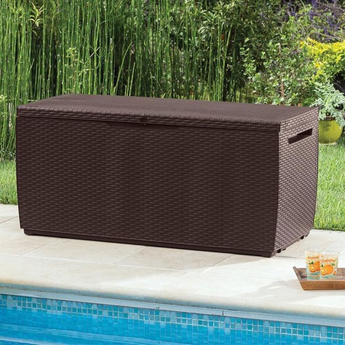 Baule per esterno marrone - , box