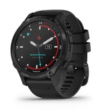 Garmin Descent Mk2S DLC grigio carbonio con cinturino in silicone nero 010-02403-03