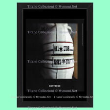 Anni ' 00  * Pubblicità Originale "Converse, All Star Bianche" Cornice