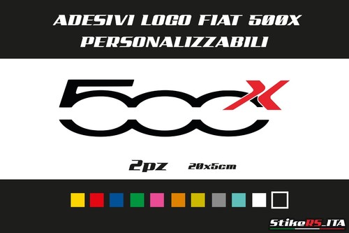 Adesivo personalizzabile fiat - adesivo,