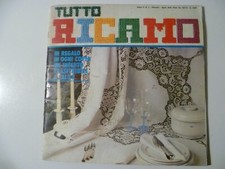ALBUM RIVISTA TUTTO RICAMO SCHEMI VINTAGE ANNI 80 NO DECALCABILI 63 PAGINE