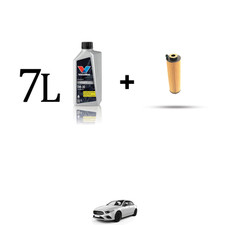 Kit filtro olio e 7L per Mercedes Classe A (w177)  200 d 110kw Dal 2018