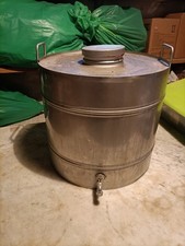 Contenitore Olio 50 Litri Acciaio Inox