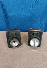 2x Torcia Tascabile Pila Lennwell Anni 50 Come Da Foto