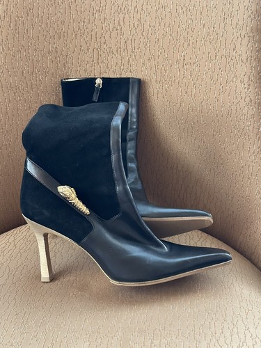 Gucci leather boots - leather,