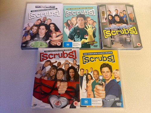 Scrubs seasons dvd box - seasons, 5