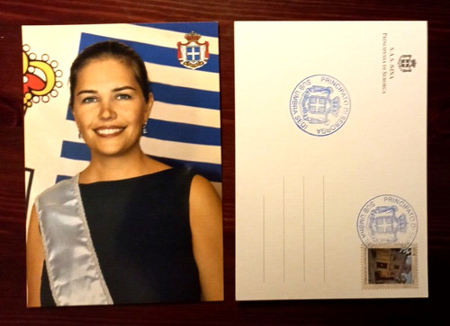 Cartolina principato - cartolina,