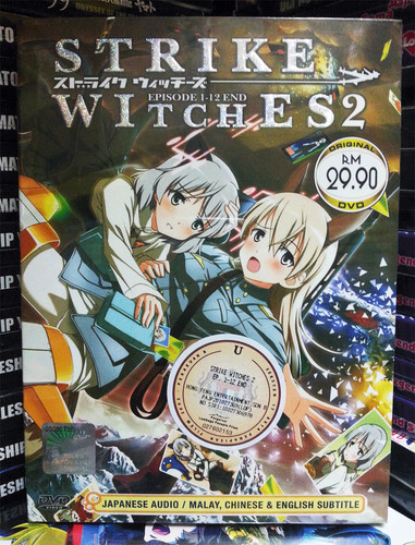 Dvd anime strike witches - anime,