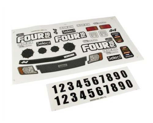 Foglio decalcomania - , rc