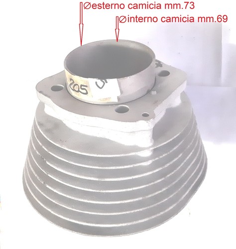 Cilindro 69 per ducati - mm.,