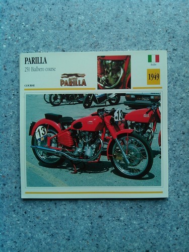 Fiche moto italie parilla 250 - fiche,