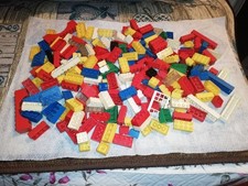 LOTTO LEGO MINITALIA - 215 PEZZI - VARI COLORI - MOLTO GIOCATI LOOSE LOOK