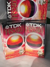 videocassette WHS i  TDK 240