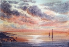 BIRDS CLOUD SKY BOAT opera