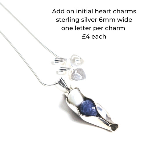 Charms with stamped - 3, x