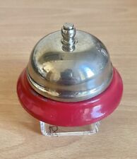 CAMPANELLO DA TAVOLO IN METALLO CON PULSANTE PER SUONO RISTORANTE, HOTEL, ALBERG