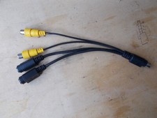 CAVO ACCESSORIO  S.VHS - RCA PER COLLEGAMENTI VCR/TV