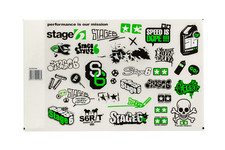 Kit adesivi Stage6 A4 verde