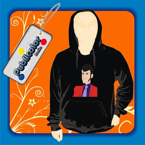 Felpa cappuccio lupin - ,