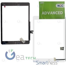 TOUCH SCREEN APPLE IPAD 9 9A GEN 10.2 A2602 A2603 A2604 A2605 VETRO NERO BIANCO