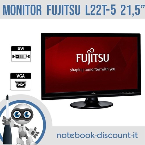 Monitor fujitsu l22t led - monitor, l22t-5