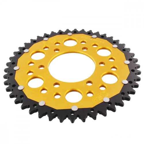 Pignone alluminio oro denti - pignone,