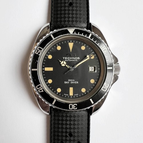 Technos sky diver 200m - sky, monnin