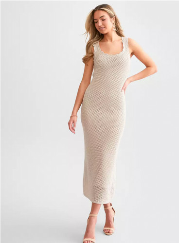 Ibiza maxi maglione vestito - maglione, z