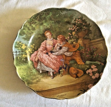 PIATTO ANTICO IN PORCELLANA FLORENCE LIMOGES VEDI FOTO E DESCRIZIONE