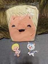 Susanna Invernizzi gonfiabile pubblicitario vintage anni 80 e Plasteco figure