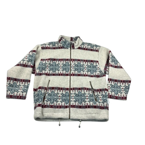 Vintage pile felpa - con, zip