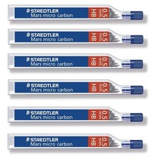 Staedtler Mars Micro Carbon 250 0.5 mm HB - Portamine mine HB - 6 tu