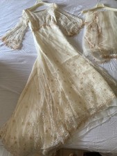 Abito colore panna da sposa