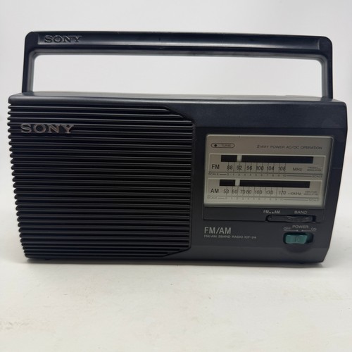 Sony radio portatile icf - portatile, icf-24
