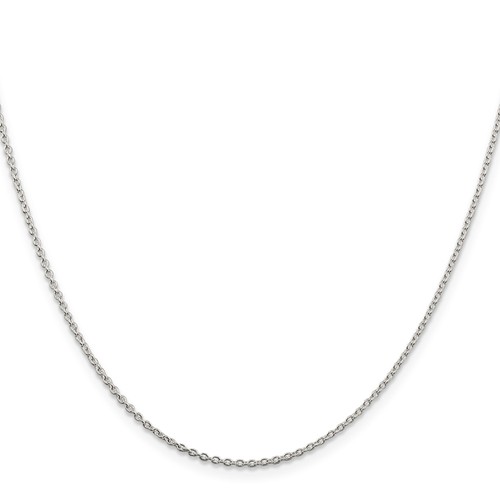Collana con catena argento - collana,