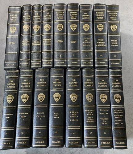 Harvard classics collier - classics,