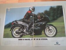 advertising Pubblicità 1996 MOTO BMW K1100 K 1100 RS