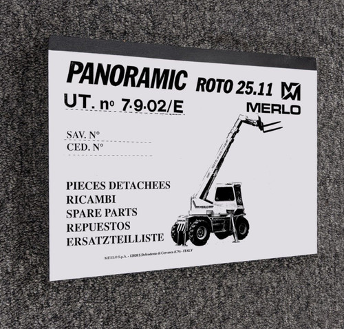 Manuale catalogo ricambi