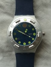 OROLOGIO SWATCH VINTAGE 1996  IRONY SCUBA 200 ALUMINIUM Diam. 45mm Funzionante 