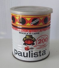 BARATTOLO CAFFE' CAFÉ PAULISTA RARO FORMATO DA 200gr