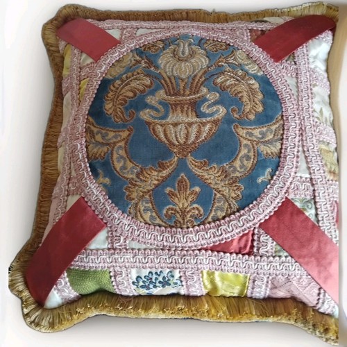 Cuscino arte patchwork - d'arte,